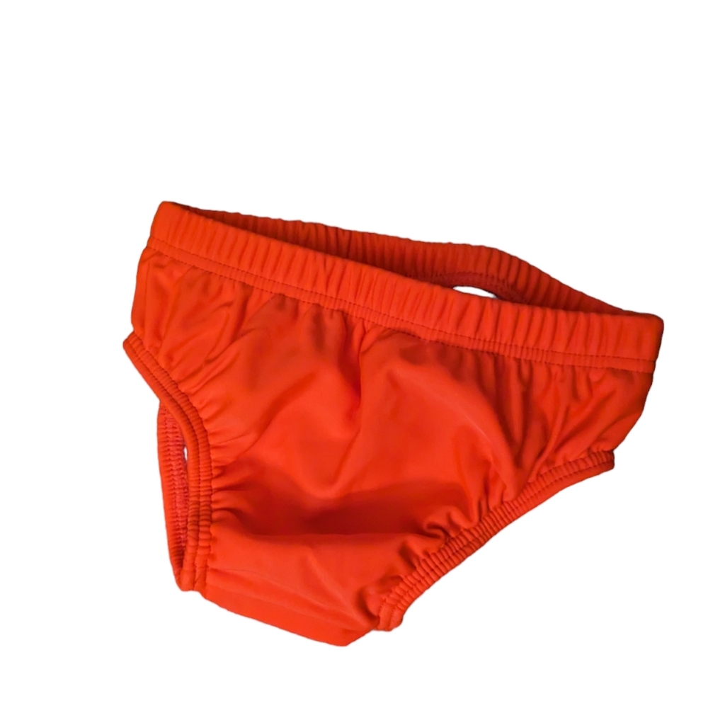 Primary swim diaper, tomato red, 3-6 months